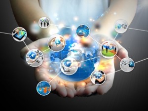 14933486-businessman-holding-social-media